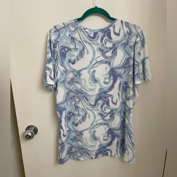 Laurie Felt flounce-sleeve tee - Picture 2 of 10